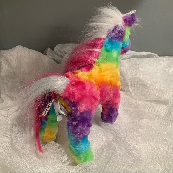 JOY the Plush RAINBOW UNICORN Stuffed Animal - by Douglas Cuddle Toys - Picture 11 of 11